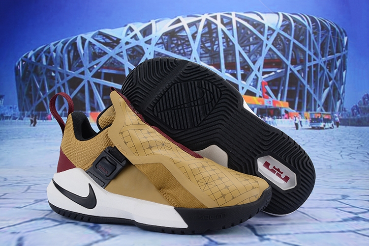 Nike LeBron Ambassador 11 Brown Black White Shoes